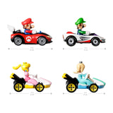 Hot Wheels Mario Kart 4 Pack Princess Peach Rosalina Set - Radar Toys