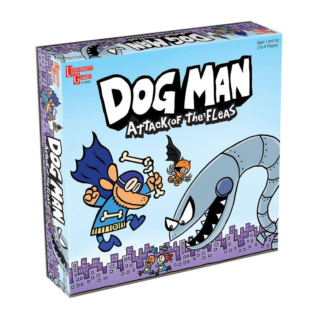 University Games Dog Man Attack of The Fleas Board Game - Radar Toys