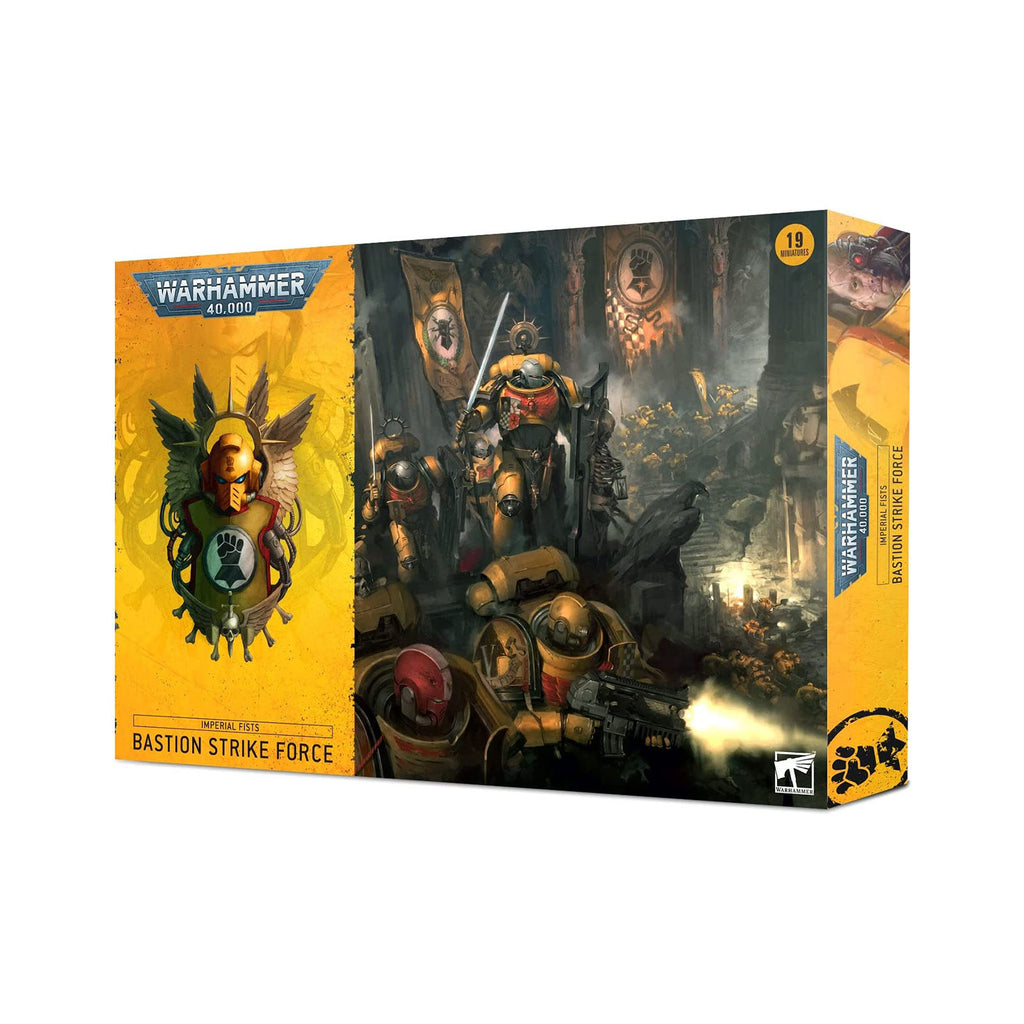 Warhammer 40,000 Imperial Fists Bastion Strike Force Battle Force