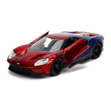 Jada Toys Marvel Spider-Man 2017 Ford GT 1:32 Diecast Car - Radar Toys