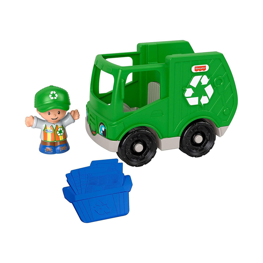 Fisher Price Little People Recycling Garbage Truck