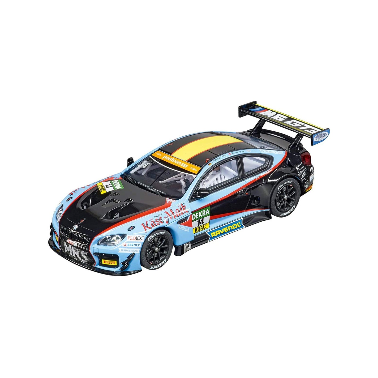 Carrera Slot Car BMW M6 GT3 Molitor Racing No. 14