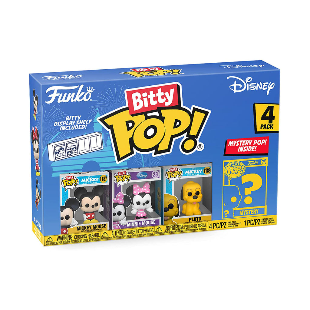 Funko Disney Bitty POP Mickey Mouse 4 Pack