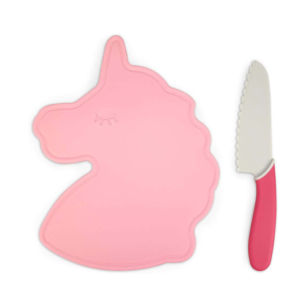 Handstand Kitchen Unicorn Cutting Board And Knife Set