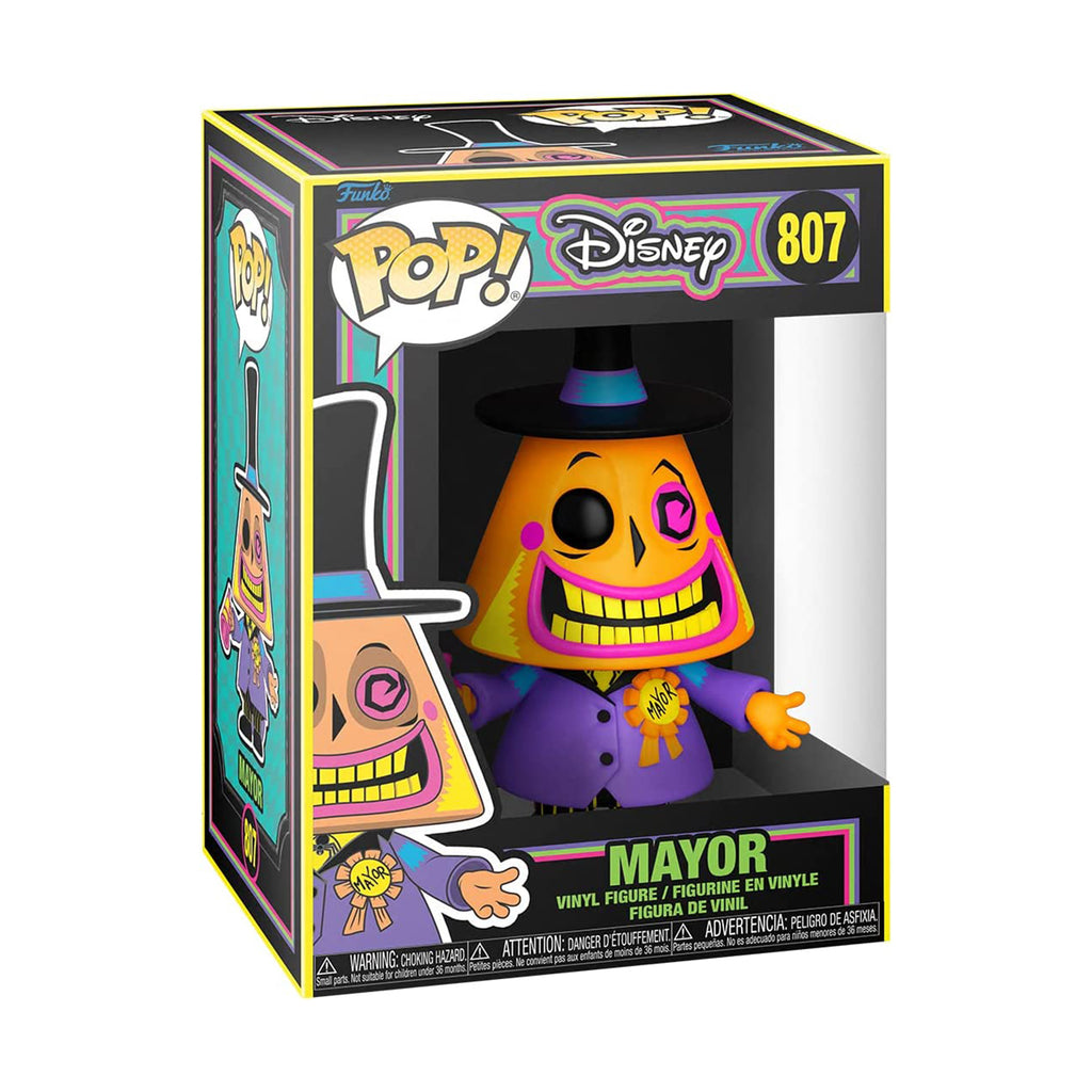 Funko Disney Night Before Christmas POP Blacklight Mayor Figure