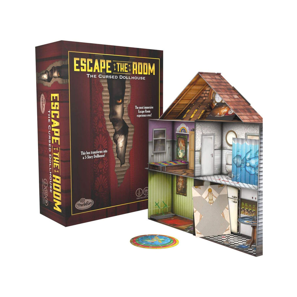 Thinkfun Escape The Room The Cursed Dollhouse Game - Radar Toys