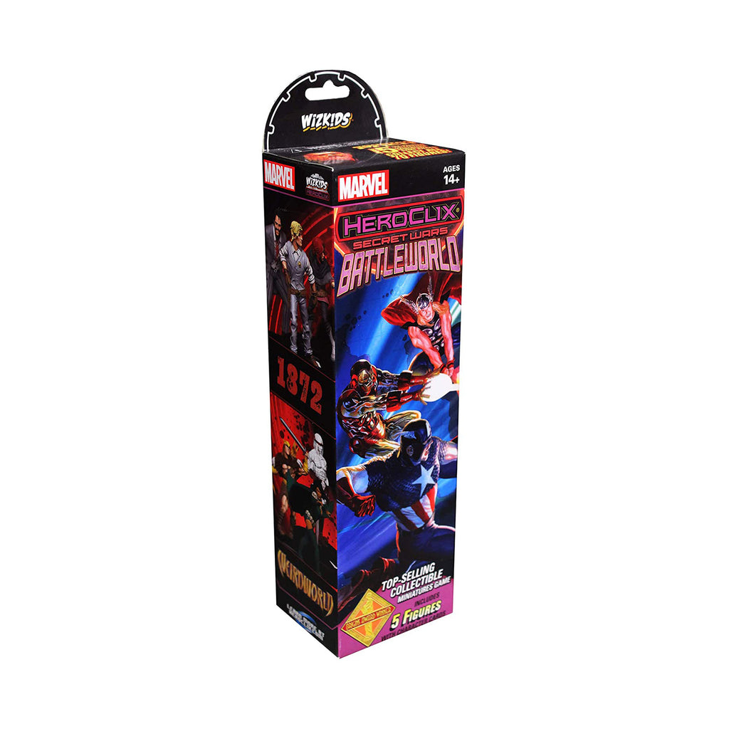 Heroclix Marvel Secret Wars Battleworld Booster Pack