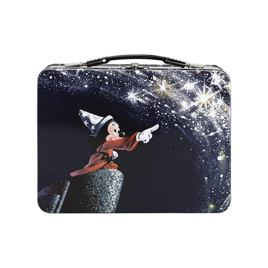 Bioworld Disney Fantasia Sorcerer Mickey With Stars Metal Lunch Box Tin