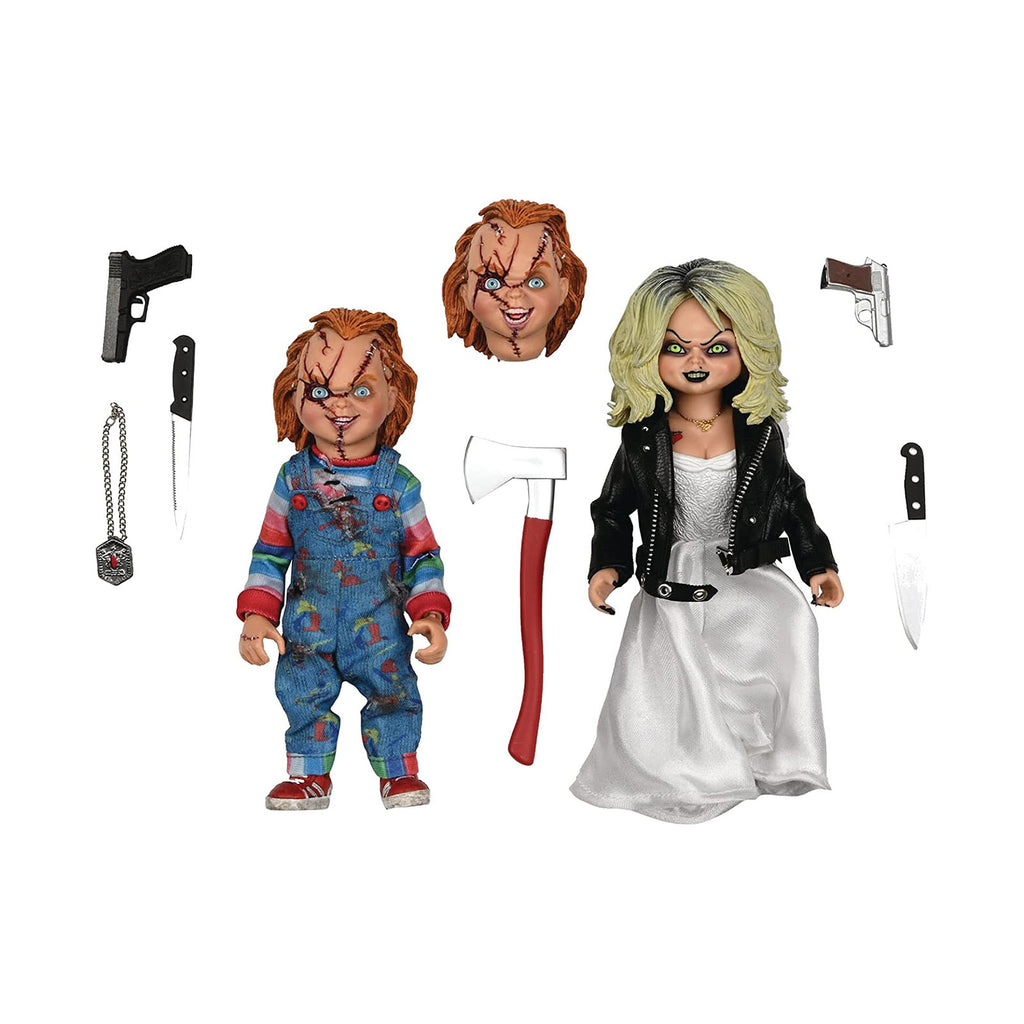 NECA Bride Of Chucky Tiffany And Chucky 8 Inch Figure Set