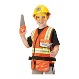 Melissa And Doug Construction Worker Role Play Set - Radar Toys