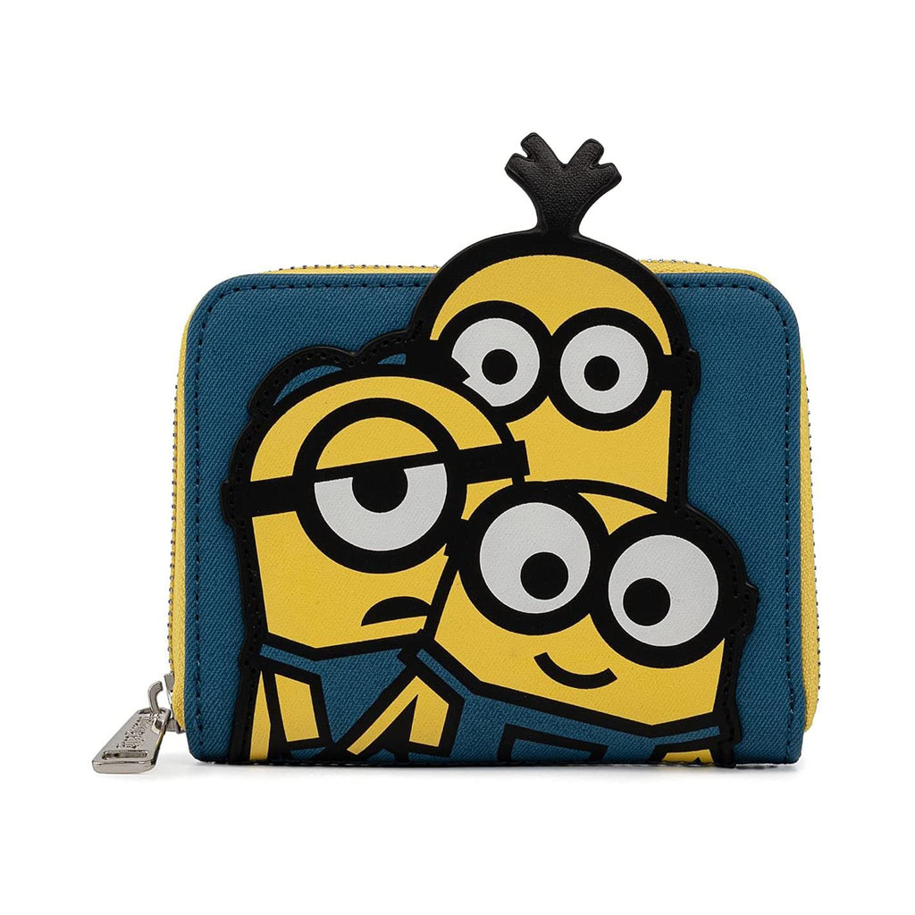 Loungefly Minion Triple Bellow Zip Around Wallet