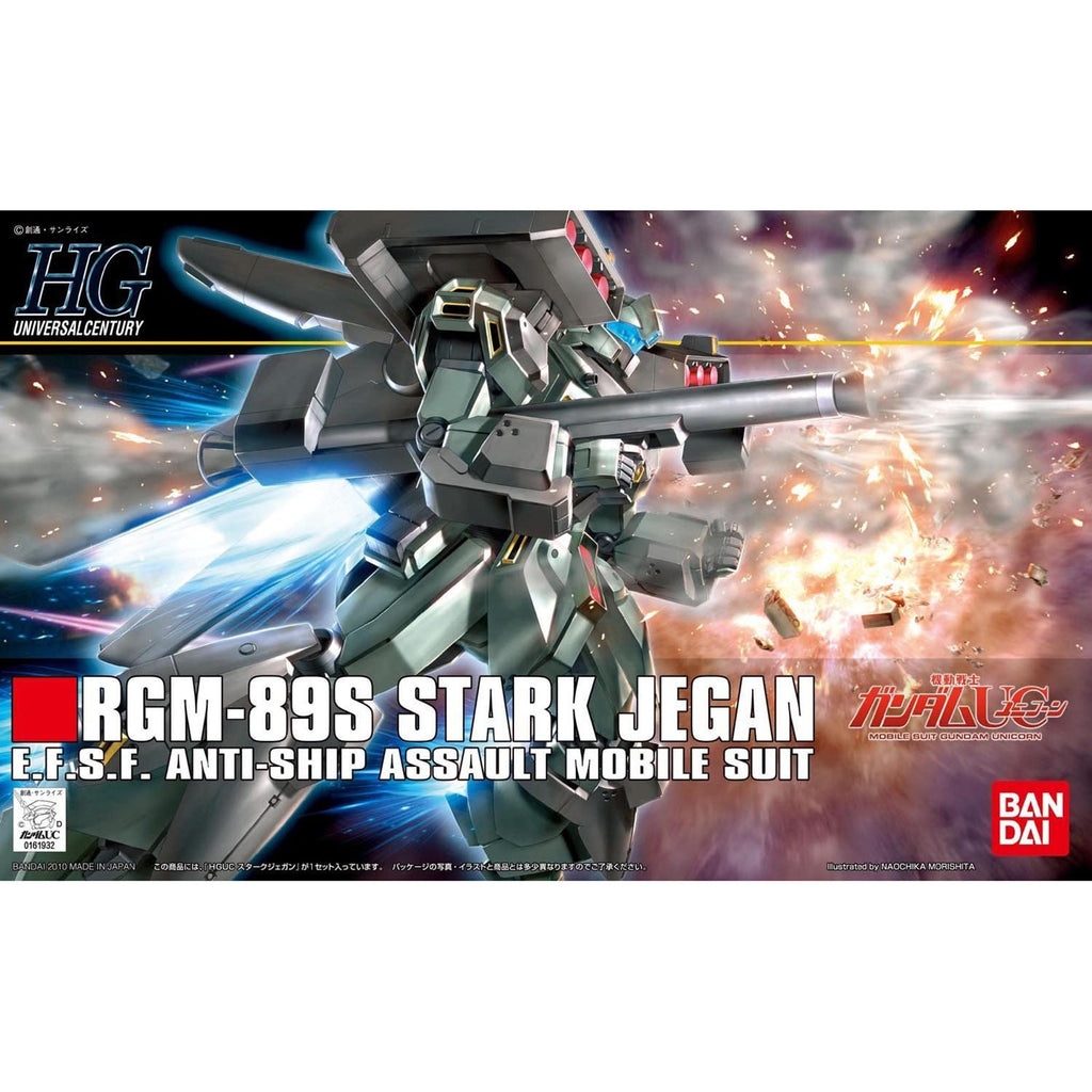 Bandai Mobile Suit Gundam Unicorn HG RGM-89S Stark Jegan 1:144 Scale Model Kit