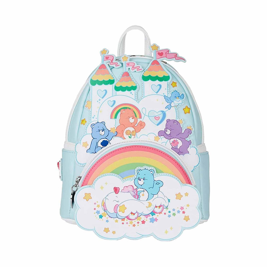 Loungefly Care bears Care-A-Lot Castle Mini Backpack