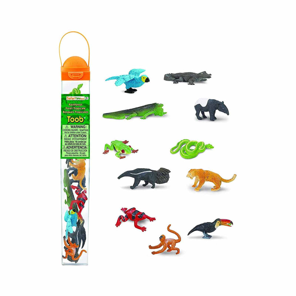 Rainforrest Toob Mini Figures Safari Ltd - Radar Toys