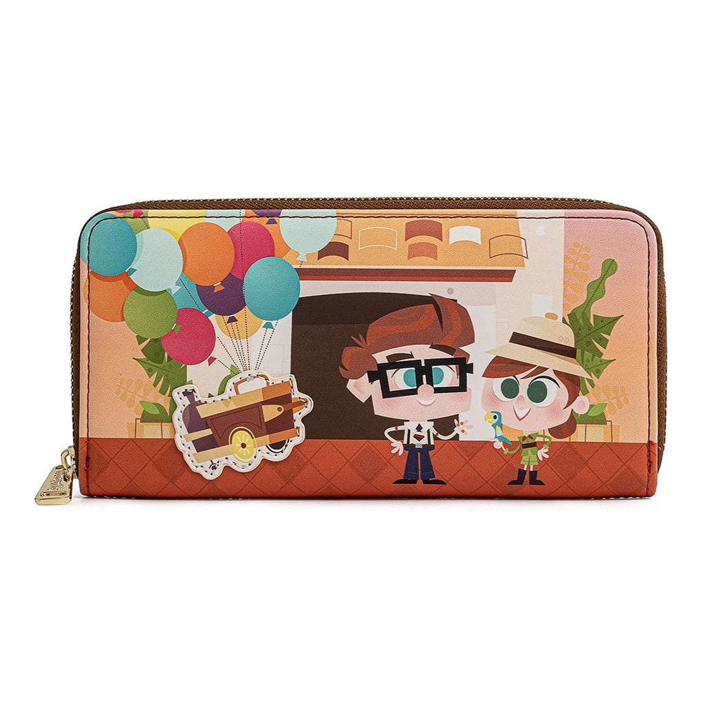 Loungefly Disney Pixar Up Working Buddies Zip Around Wallet