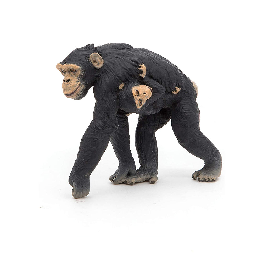 Papo Chimpanzee And Baby Animal Figure 50194 - Radar Toys