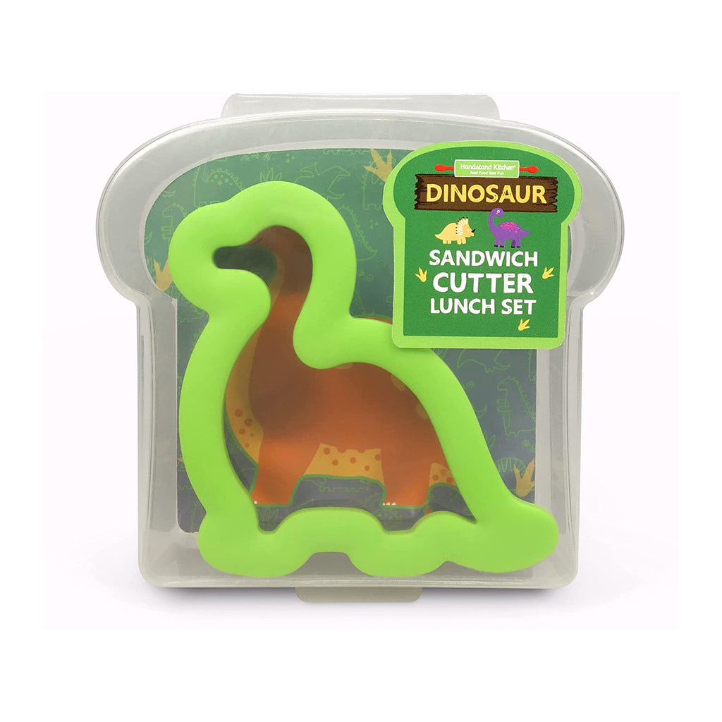 Handstand Kitchen Dinosaur Sandwich Cutter Lunch Set