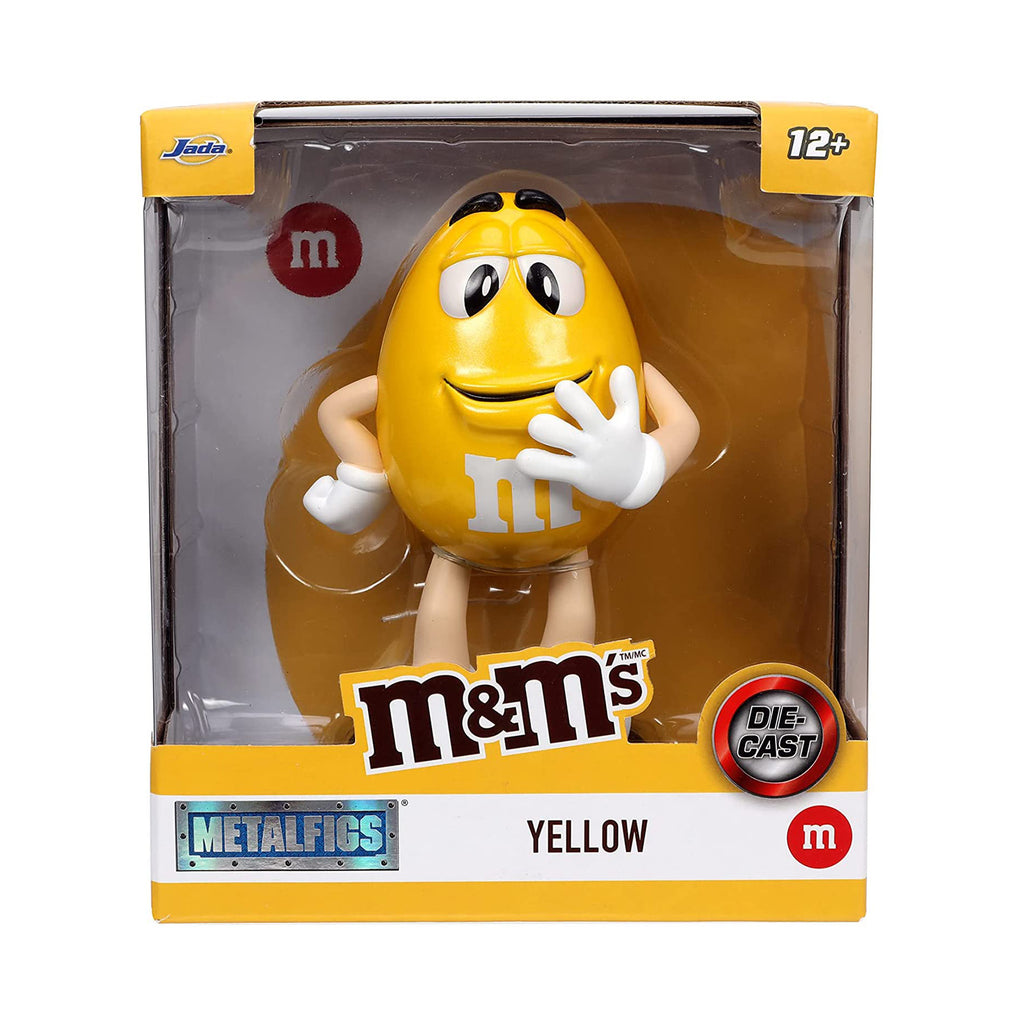 Jada Toys Metalfigs M&M's Yellow 4 Inch Diecast Figure