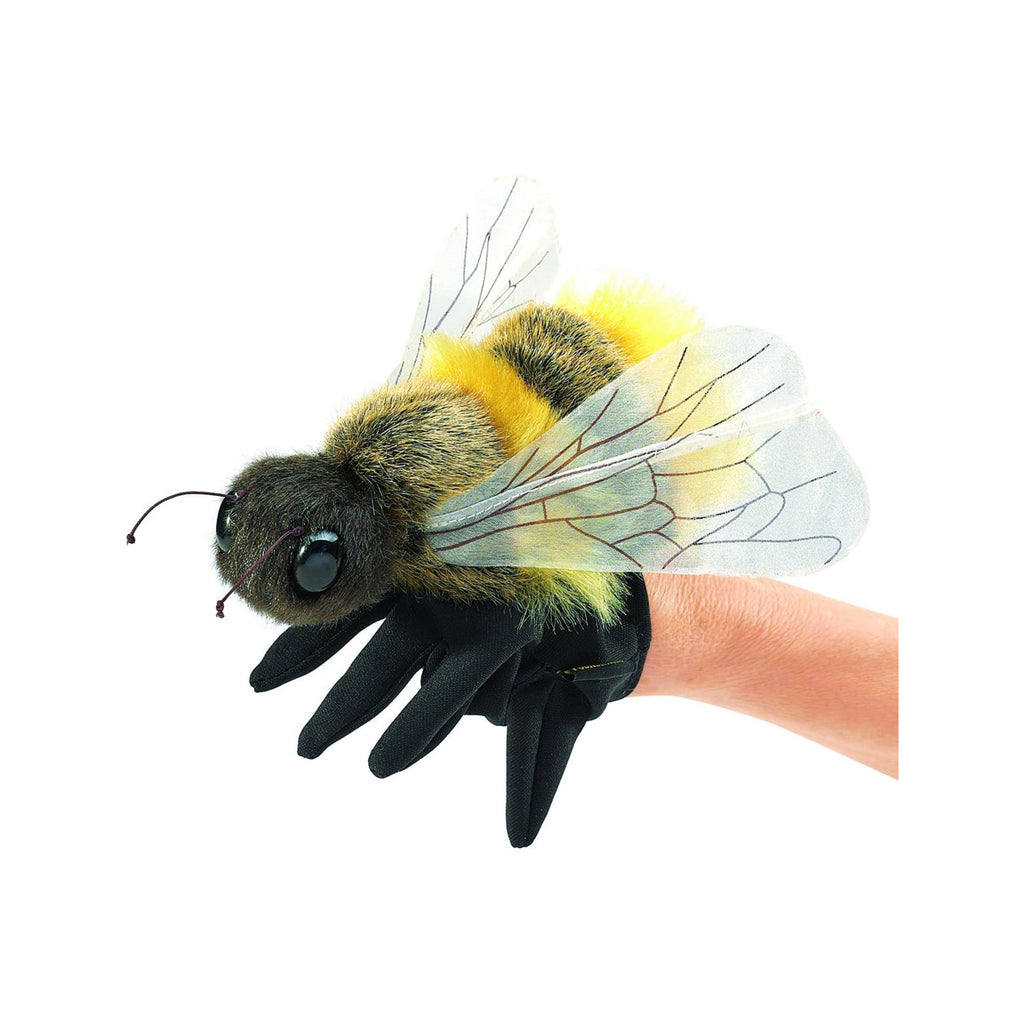 Folkmanis Honey Bee Puppet Plush Figure - Radar Toys