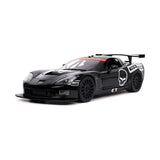 Jada Toys Bigtime Muscle 2005 Corvette C6-R 1:24 Diecast Car - Radar Toys