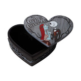 Enesco Disney Showcase Collection Jack And Sally Trinket Box Figurine - Radar Toys