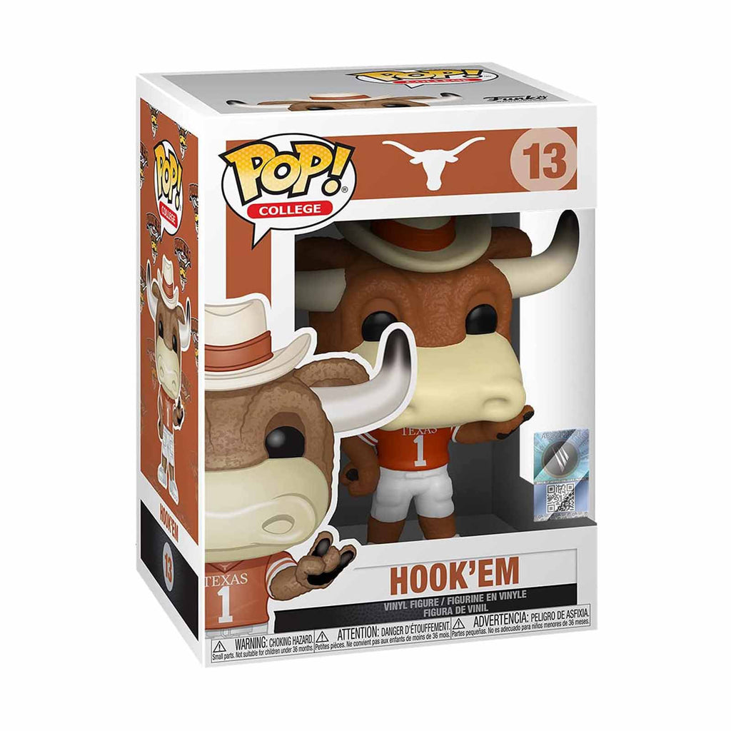 Funko College Texas Longhorns POP Hook'em Figure