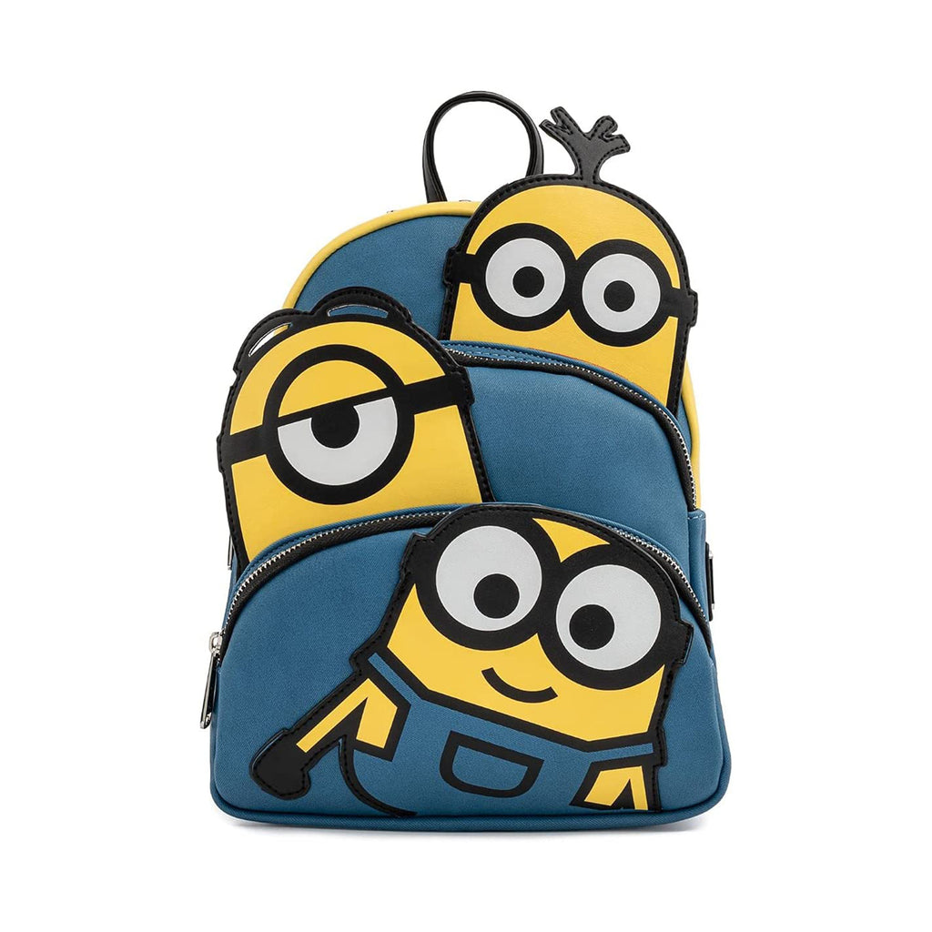 Loungefly Minions Triple Minion Bello Mini Backpack