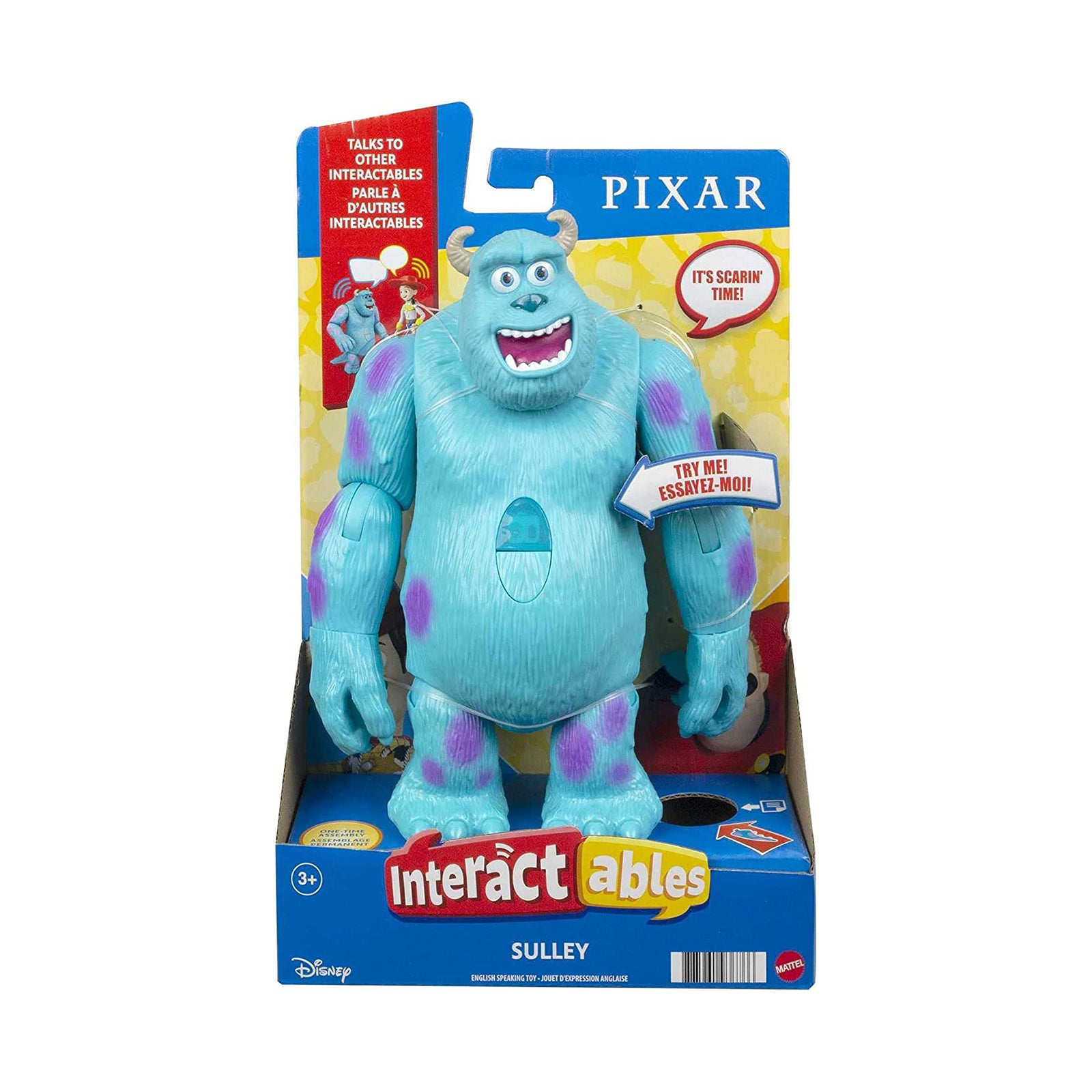 disney pixar monsters inc toys Disney Monsters Inc Interactables Sulley Action Figure