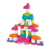 Mega Bloks First Builders 80 Piece Pink Bag - Radar Toys