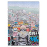 FRED Graffiti City 1000  Piece Puzzle - Radar Toys