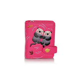Shagwear Fuchsia Otters Small Wallet - Radar Toys