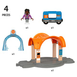 Brio World Action Tunnel Station Set - Radar Toys