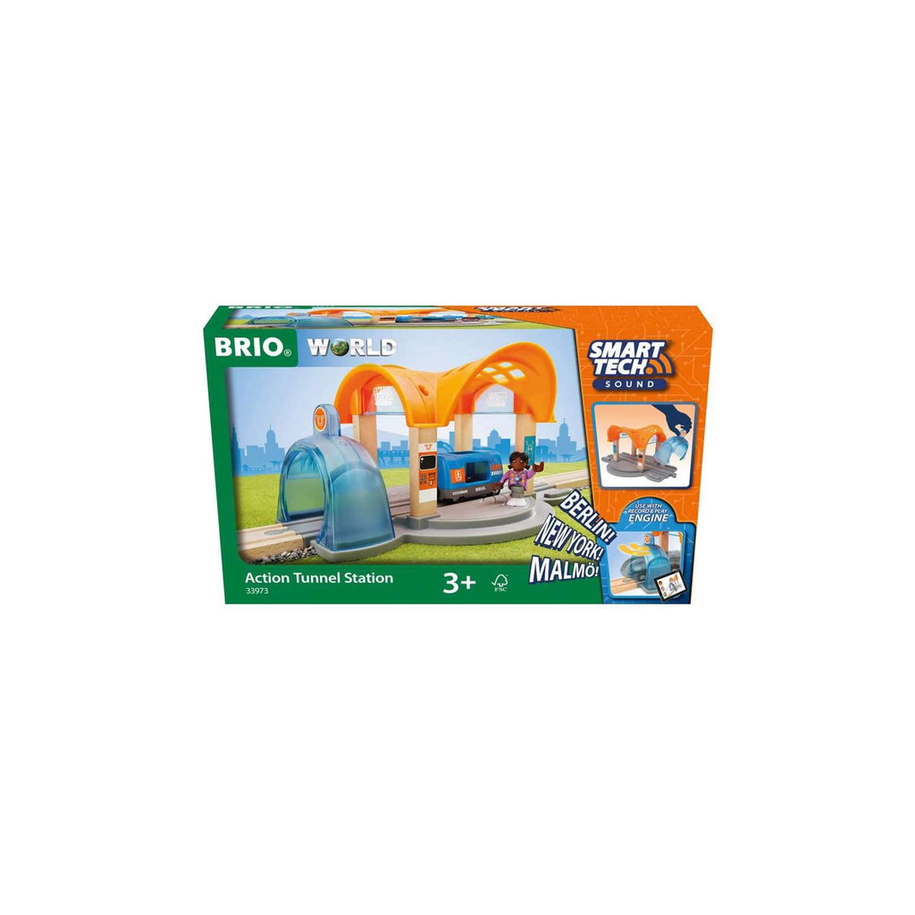 Brio World Action Tunnel Station Set