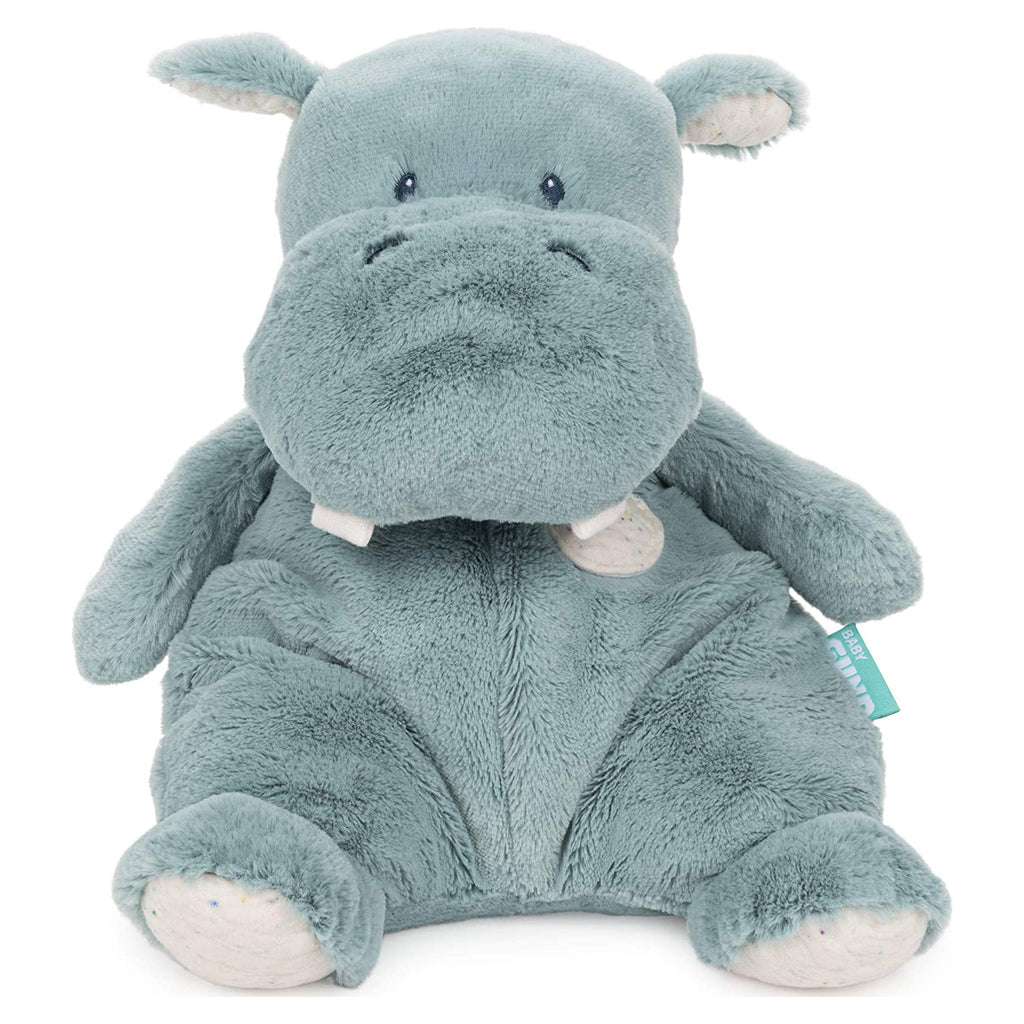 Gund Oh So Snuggly Hippo Plush Figure 6059317