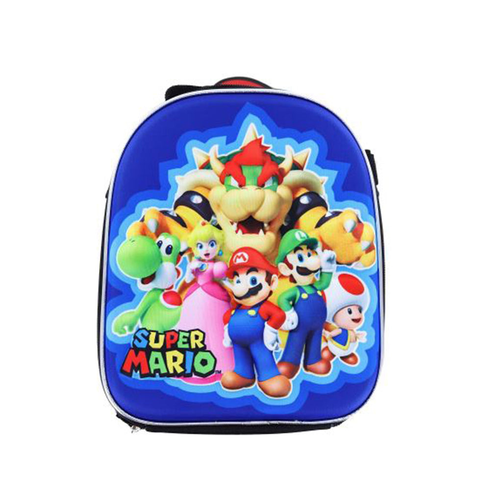 Super Mario 3D Characters 9 Inch Soft Lunch Box
