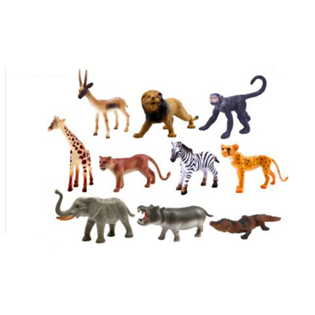 Wenno Wild Animals With Augmented Reality 10 Piece Set