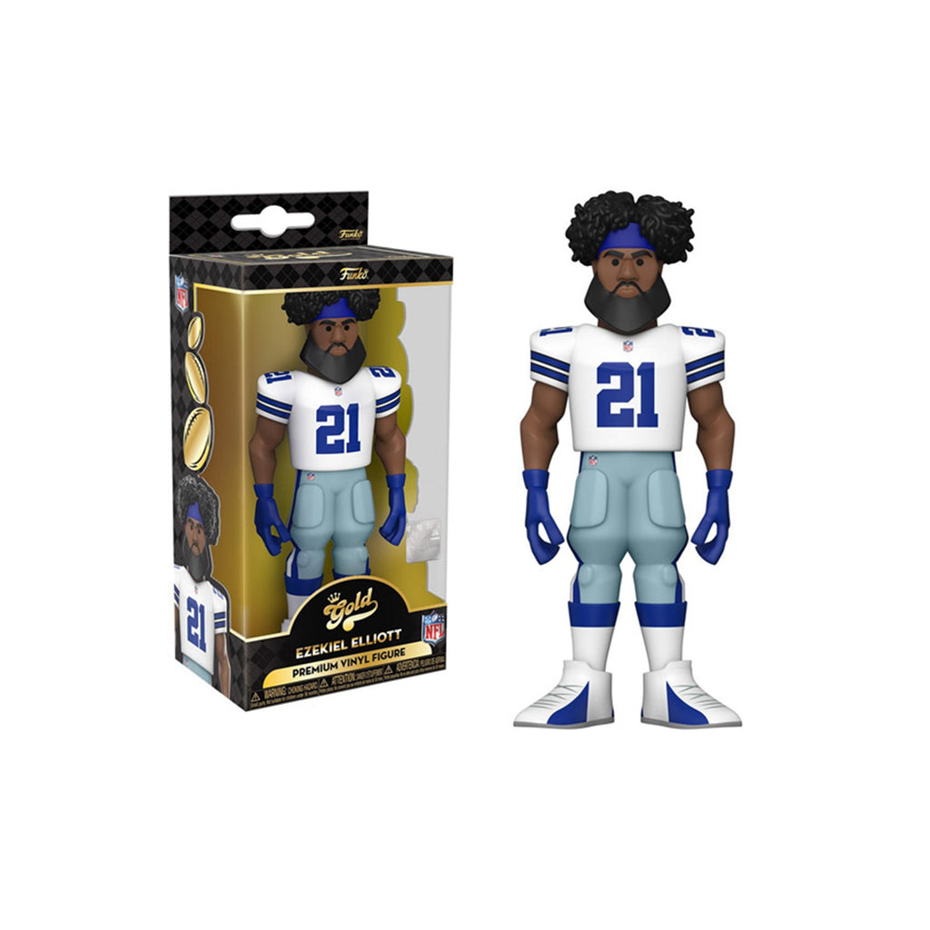 Funko NFL Dallas Cowboys Gold Ezekiel Elliott Figure