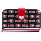 Loungefly NFL San Francisco 49ers Logo Bifold Wallet - Radar Toys