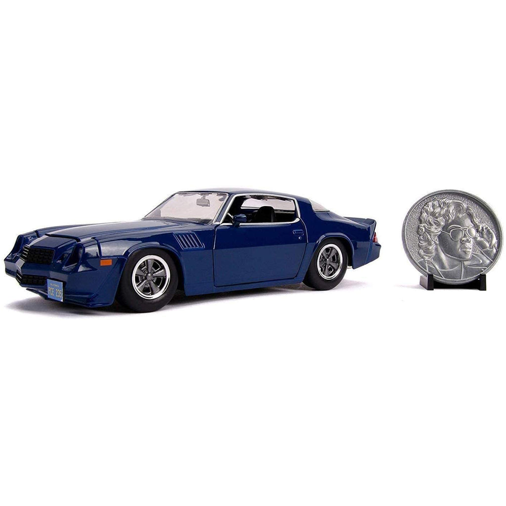 Jada Toys Stranger Things Billy's Chevy Camaro Z28 With Coin 1:24 Diecast Car
