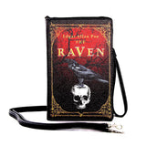 The Raven Vintage Book Clutch Bag Vinyl Wallet - Radar Toys