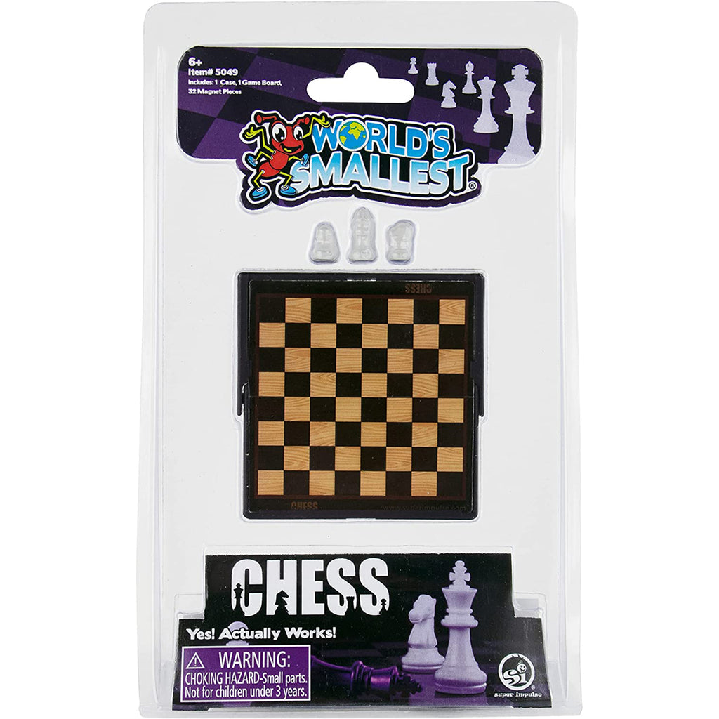 World's Smallest Chess Board Game - Radar Toys