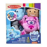 Melissa And Doug Blues Clues And You Hand And Finger Puppets Set - Radar Toys