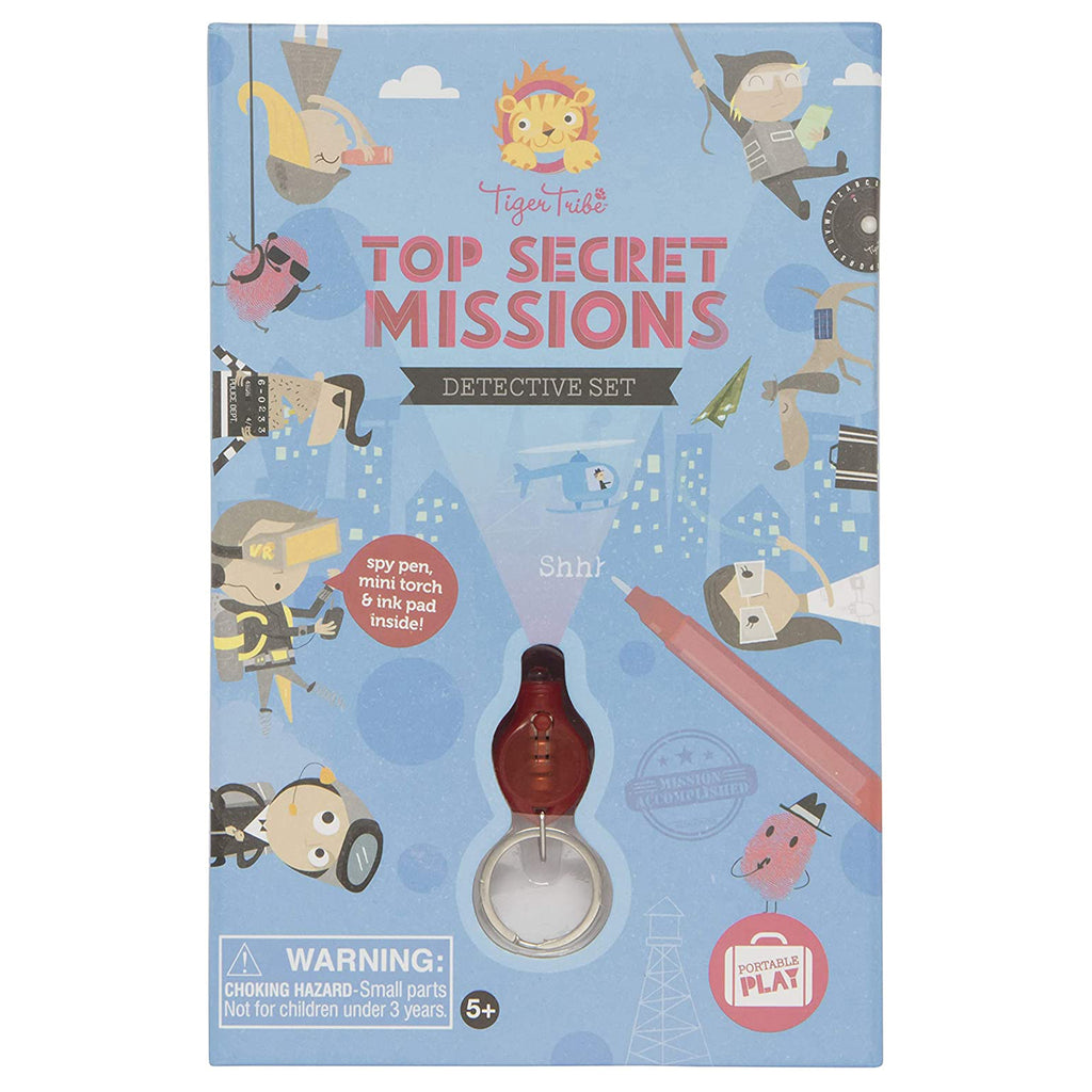 Schylling Tiger Tribe Top Secret Missions Detective Set