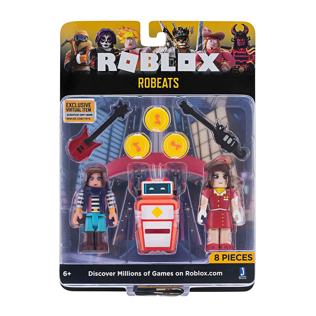 Roblox Robeats Figure Set With Virtual Item