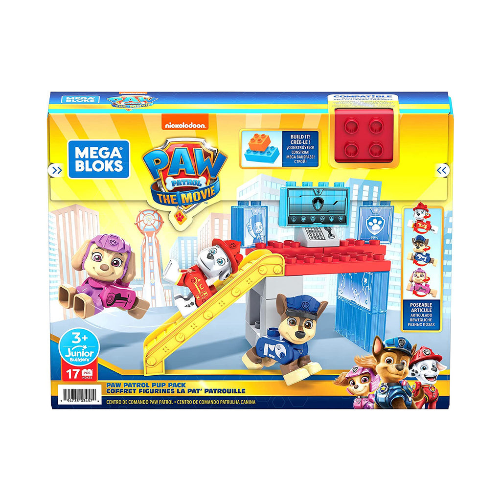 Mega Bloks Paw Patrol Pup Pack 17 Piece Set