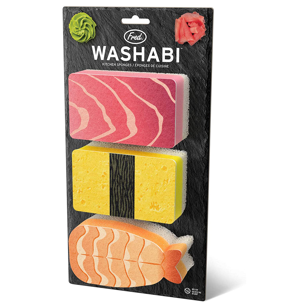 FRED Washabi 3 Sponges Set