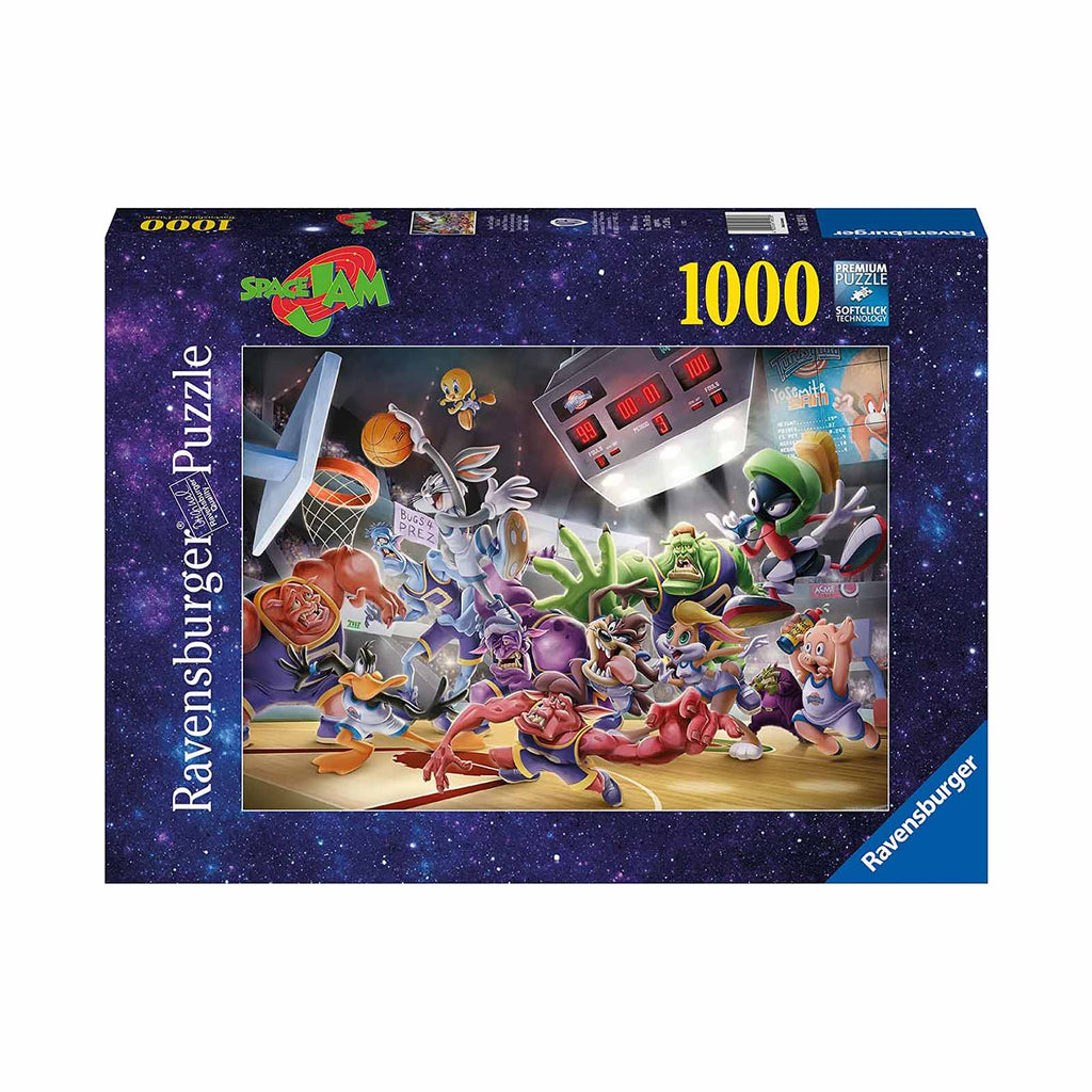 Ravensburger Space Jam Final Dunk 1000 Piece Puzzle
