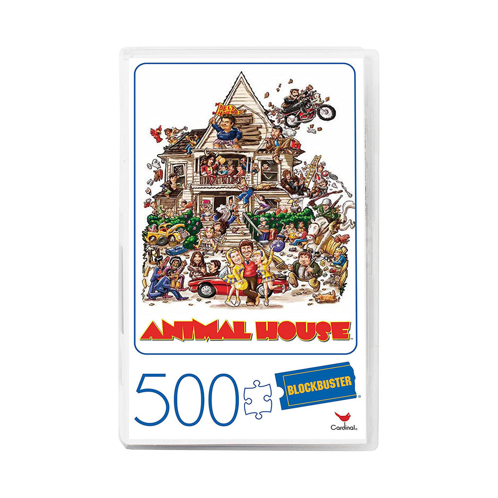 Spin Master Animal House Blockbuster Case 500 Piece Puzzle