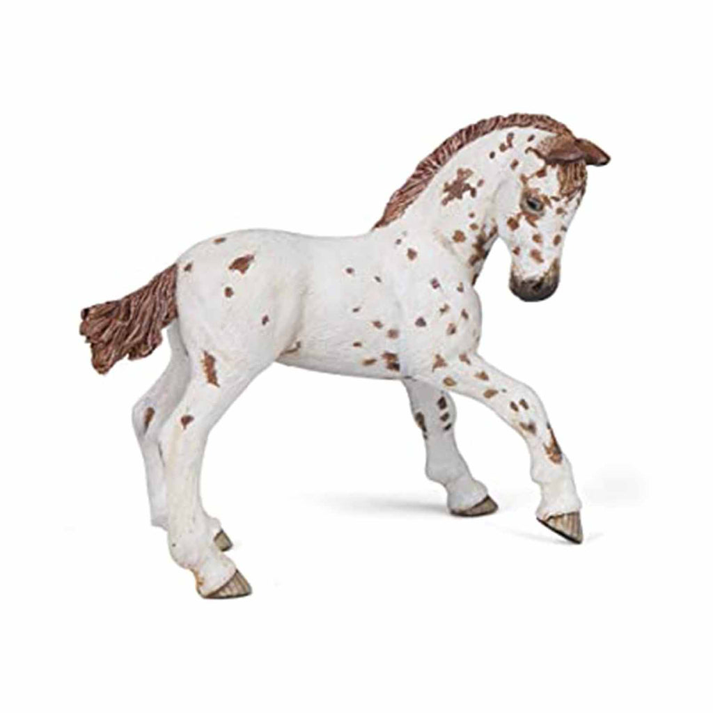 Papo Brown Apaloosa Foal Animal Figure 51510 - Radar Toys