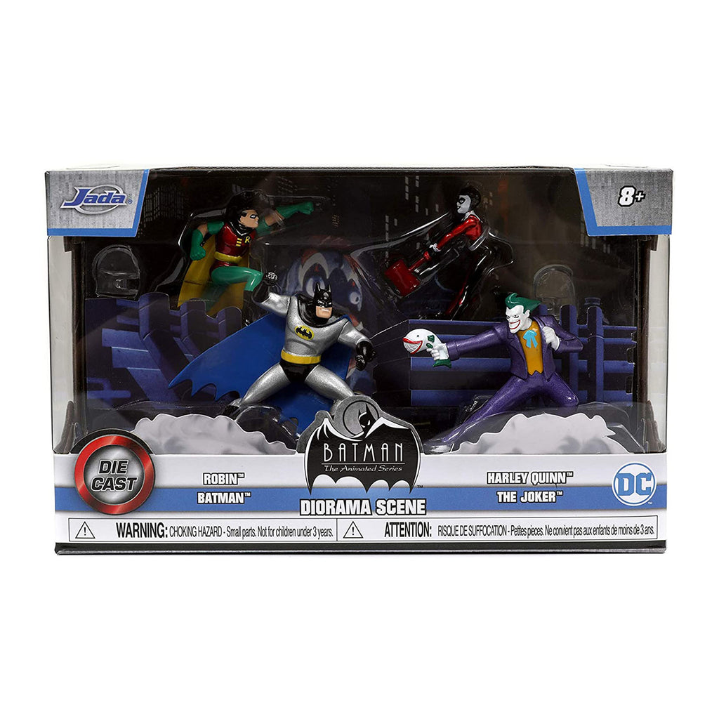 Jada Toys Batman DC The Animated Series 2.75 Inch Diecast Diorama Scene